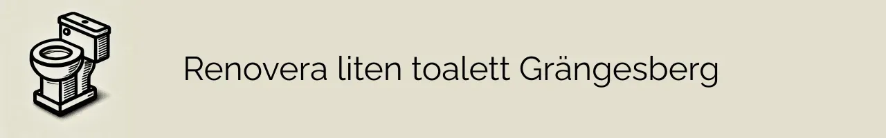 Renovera liten toalett Grängesberg